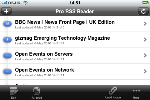RSS feeds